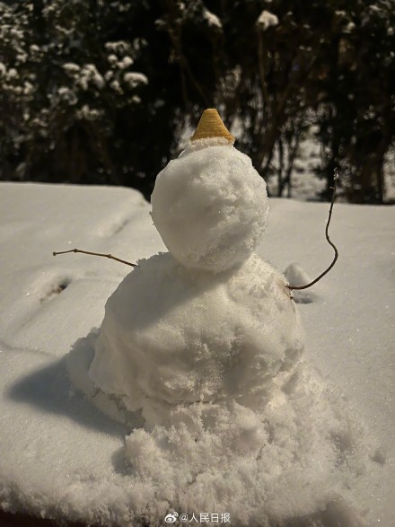 朋友圈全是雪孩子