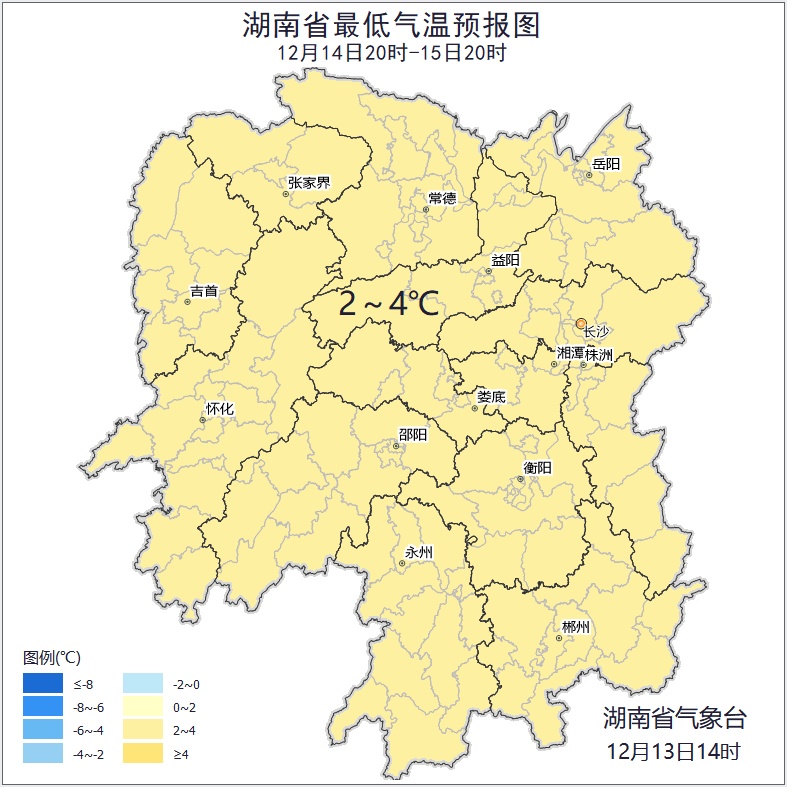 湖南气温即将重返20℃! 湖南气温即将重返20℃!