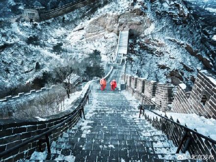 雪后长城出片了! 雪后长城出片了!