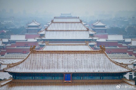 唯美!被初雪下的故宫惊艳到了 唯美!被初雪下的故宫惊艳到了