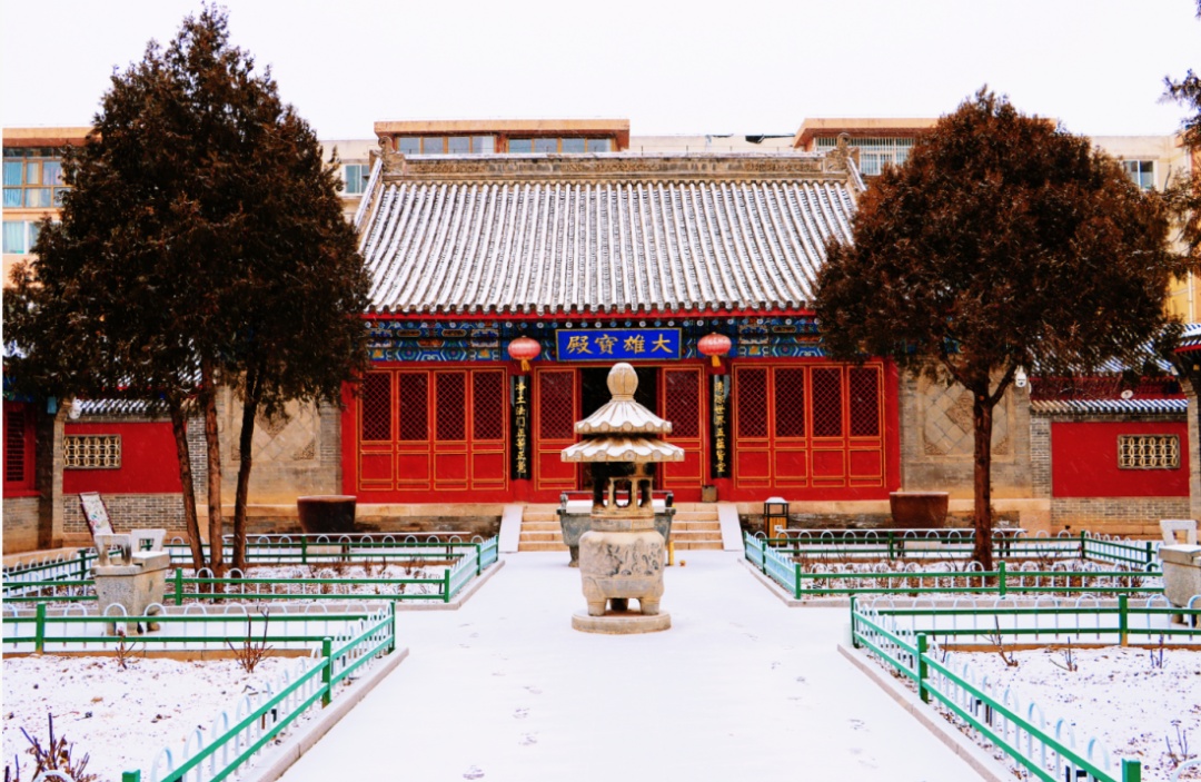 雪中延庆有多美？多图直击→