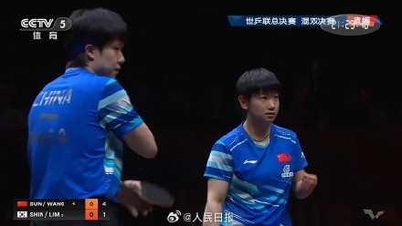 王楚钦/孙颖莎WTT香港总决赛混双亚军 王楚钦/孙颖莎WTT香港总决赛混双亚军