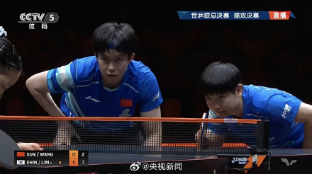 王楚钦孙颖莎亚军 王楚钦孙颖莎亚军