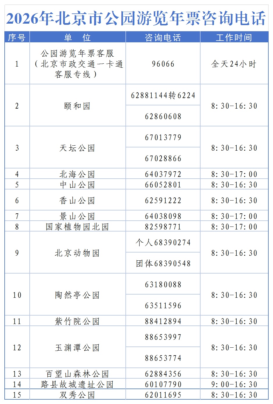 2026年北京公园年票,明起发售!购票指南→ 2026年北京公园年票,明起发售!购票指南→