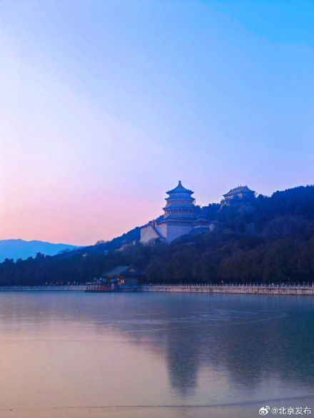 颐和园的“蓝调时刻”,仅限20分钟 颐和园的“蓝调时刻”,仅限20分钟