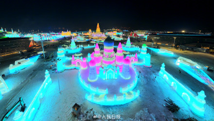 一键转存！哈尔滨冰雪大世界高清大图