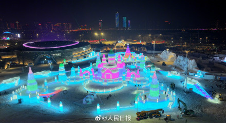 一键转存！哈尔滨冰雪大世界高清大图