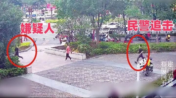 抓捕画面曝光!厦门警方街头百米冲刺狂追嫌疑人…… 抓捕画面曝光!厦门警方街头百米冲刺狂追嫌疑人……