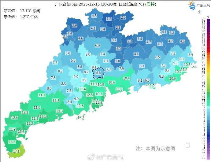 广东多地最低气温刷新,今冬是“超级冷冬”? 广东多地最低气温刷新,今冬是“超级冷冬”?