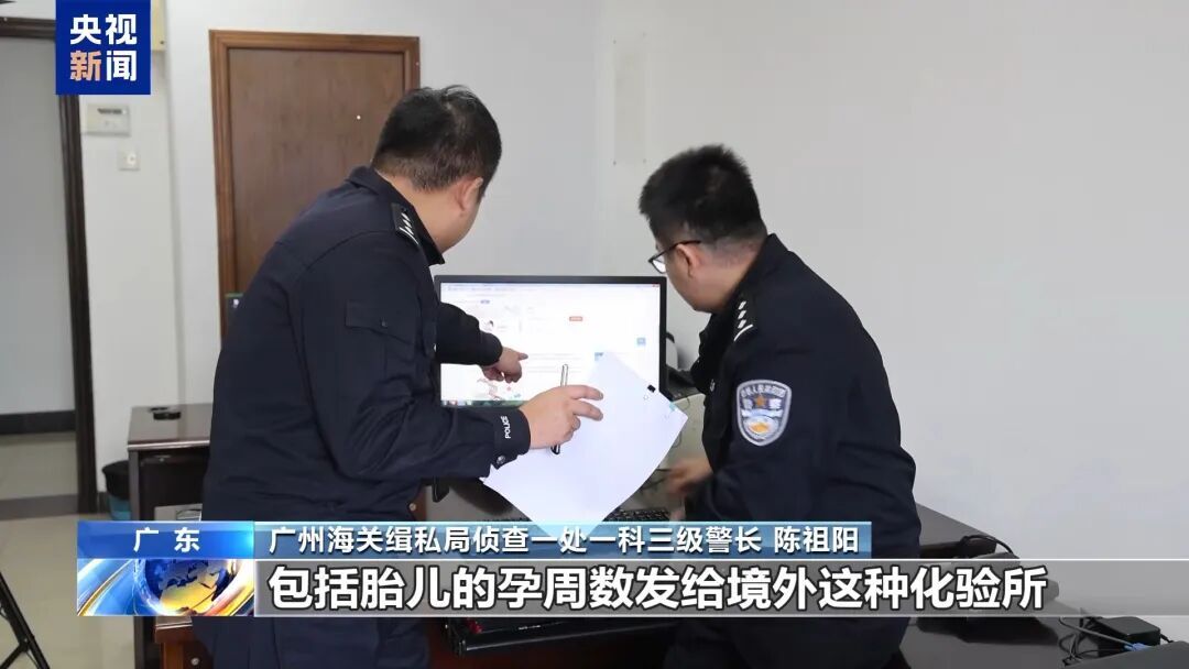 海关破获特大走私孕妇血样系列案