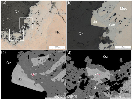 好消息!我国发现新矿物金秀矿 好消息!我国发现新矿物金秀矿