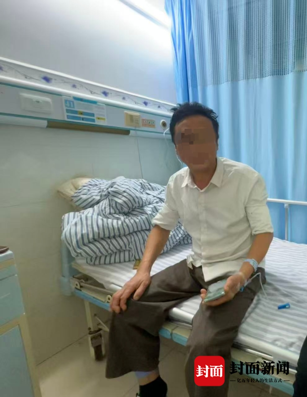 “男子肺炎住院两天，突发躁狂离世”，当地卫健局介入