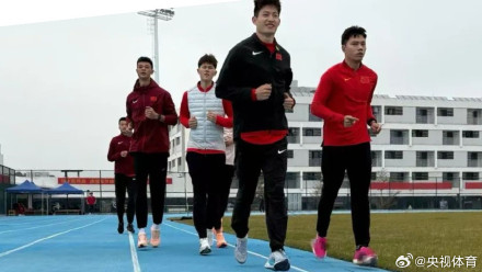 国家田径队开启冬训