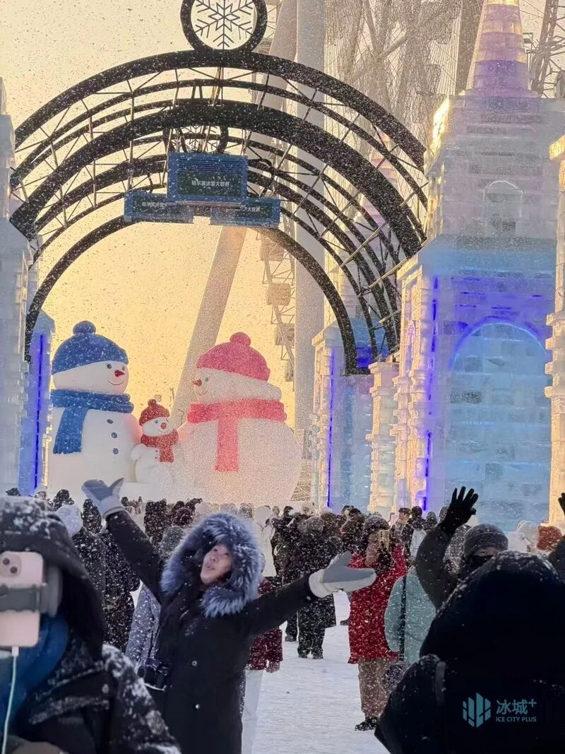 冰雪大世界就是宠客！要看下雪的哈尔滨？马上安排！