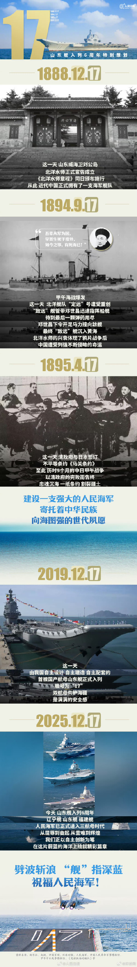 舷号17横跨137年的巧合