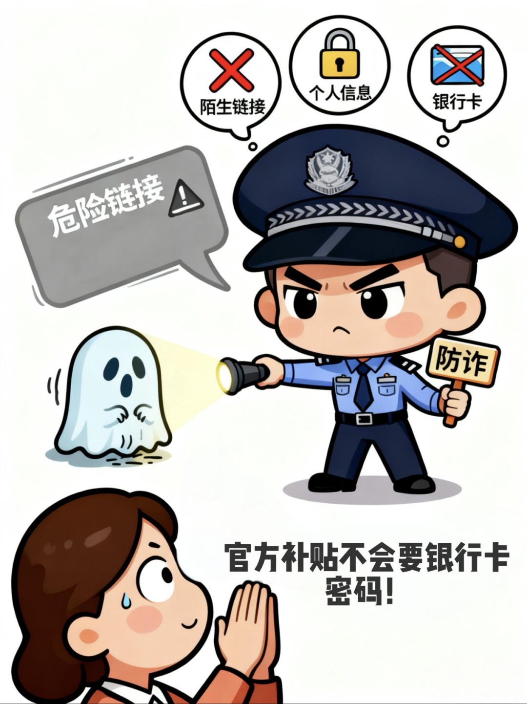 网警提醒： 领取"育儿补贴"，这些套路要警惕！