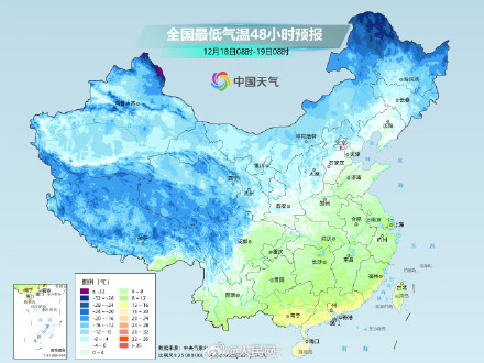我国大江南北快跑式升温