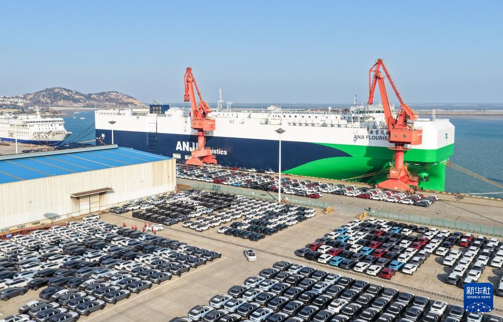 连云港口岸新能源汽车出口增长显著 连云港口岸新能源汽车出口增长显著