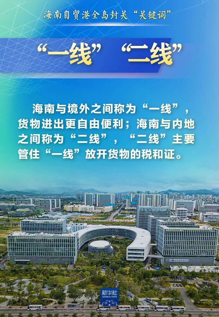 海南自由贸易港正式启动全岛封关,这些词要读懂 海南自由贸易港正式启动全岛封关,这些词要读懂