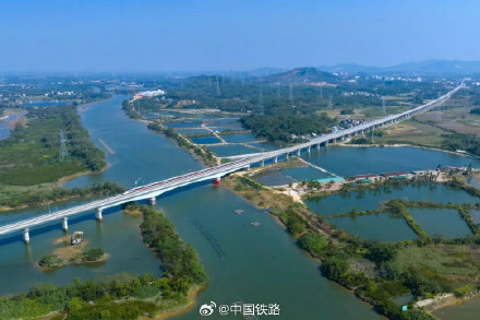 广州至湛江高铁12月22日建成通车 广州至湛江高铁12月22日建成通车