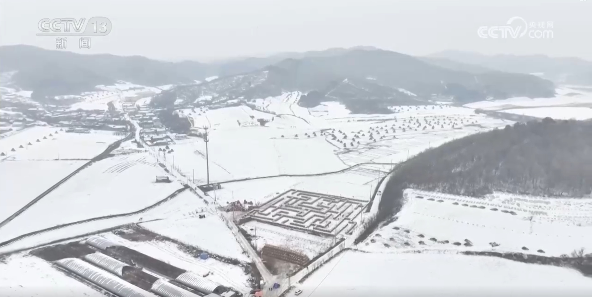 从“赶大集”到“打卡草垛迷宫” 一起感受冬日乡村生活“烟火气”