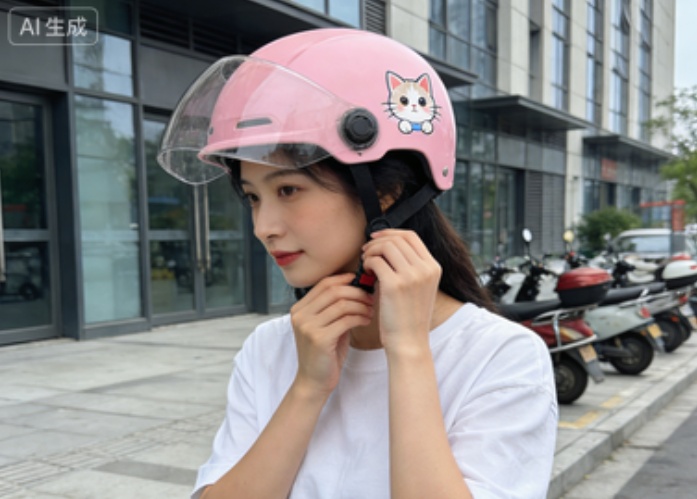 女子骑电动车发生车祸被卡车碾过，这个习惯让她保住命