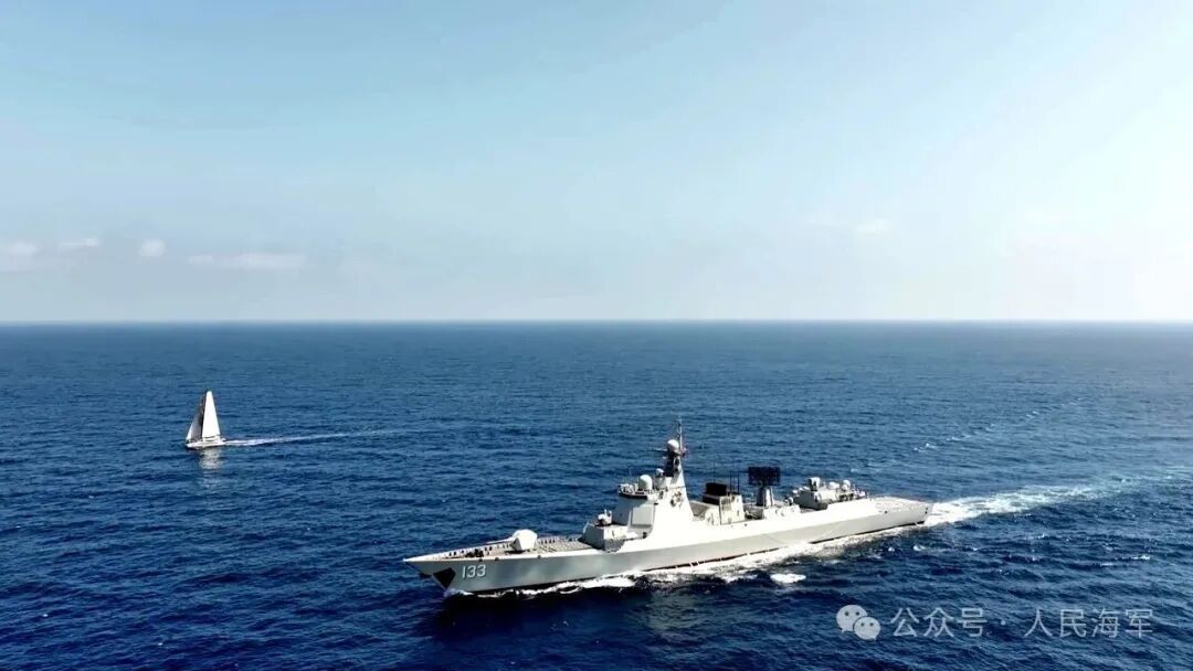 中国海军第47批护航编队完成任务返回舟山