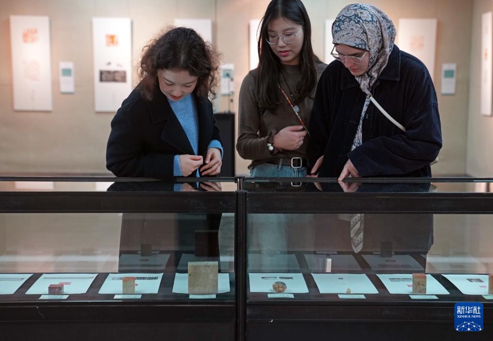 2025全国大学生篆刻大展在沪开幕