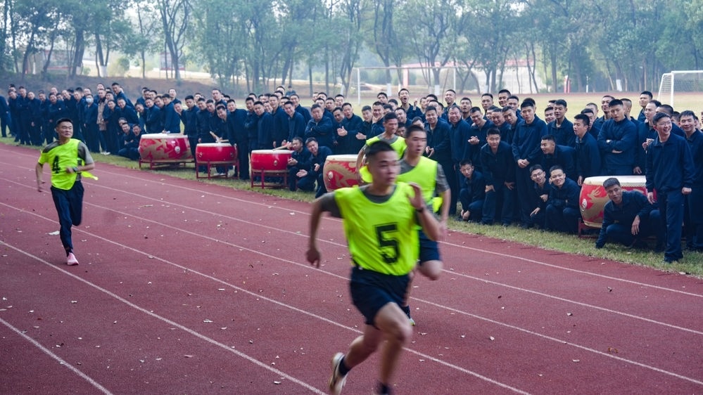 军体运动会，拼！