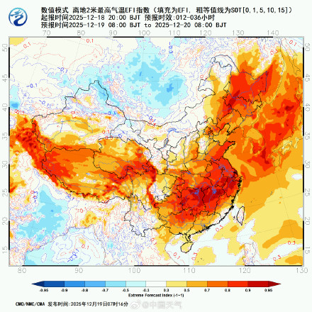 大江南北快跑式升温