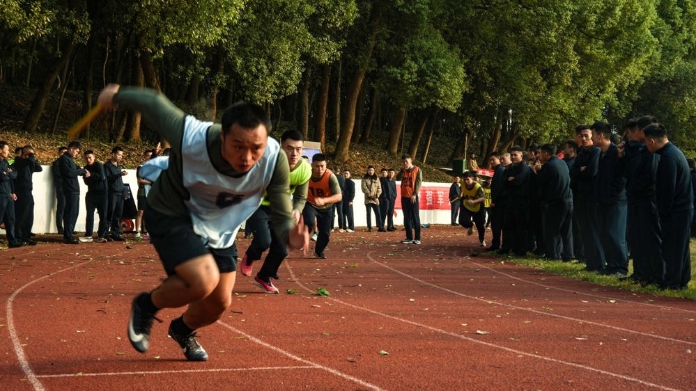 军体运动会，拼！