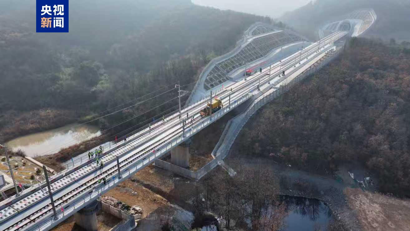 进度条刷新！江西昌九高铁开始全线铺轨