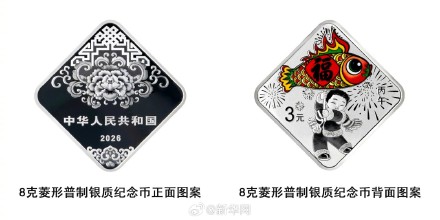 2026年贺岁纪念币纪念钞来了，先睹为快！