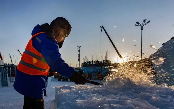 27米冰雕黄鹤楼,爆火! 27米冰雕黄鹤楼,爆火!