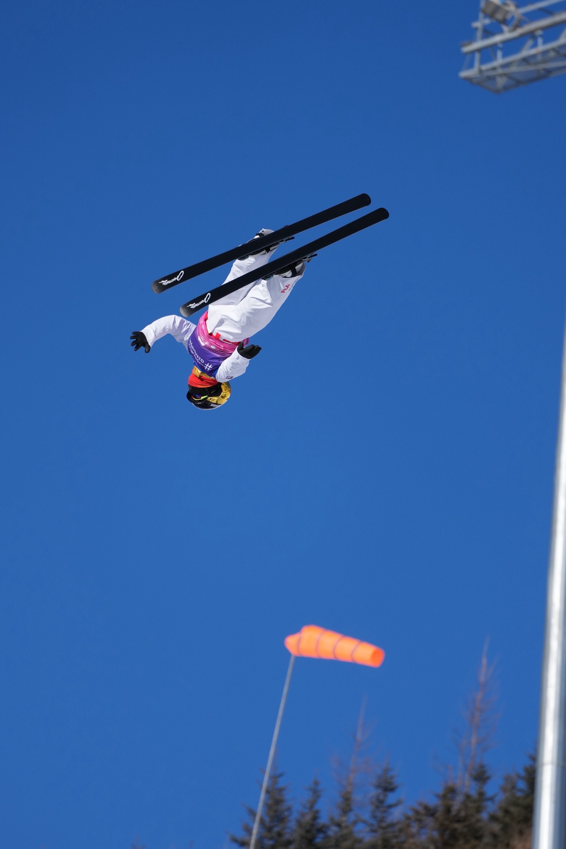 空中技巧世界杯云顶站，中国选手包揽女子前三名