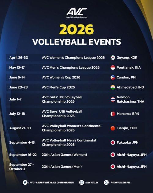 2026女排亚锦赛落户天津 中国女排主场冲奥