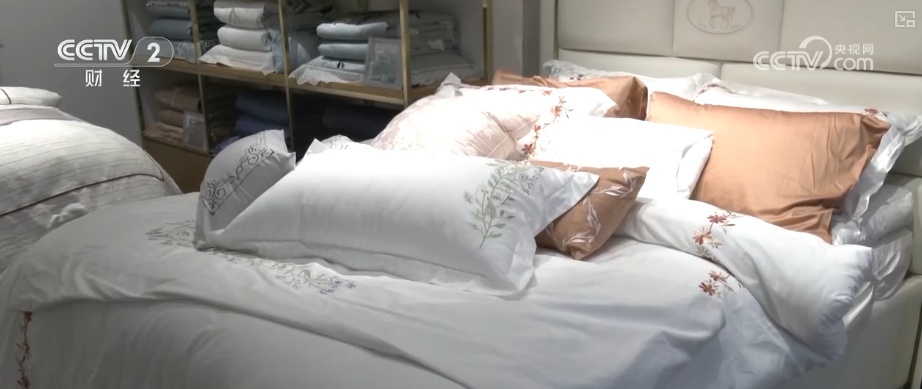 “暖消费”悄然升温 “国风”款走俏家纺市场产销两旺