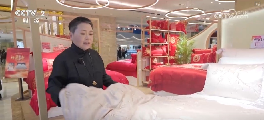 “暖消费”悄然升温 “国风”款走俏家纺市场产销两旺