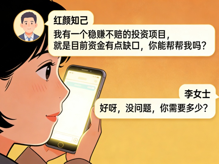 女子借钱给闺蜜投资 警方及时拦截这起“交友”诈骗