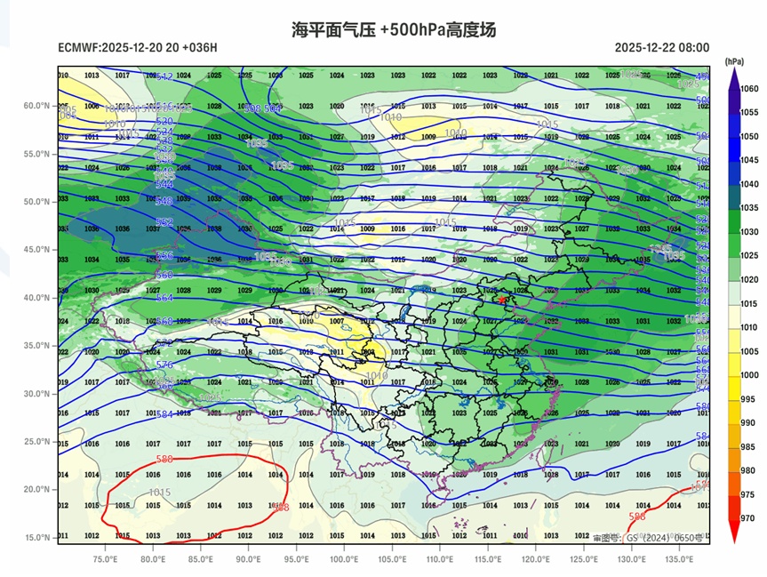 冬至节气冷空气开场，明天起大范围雨雪来袭