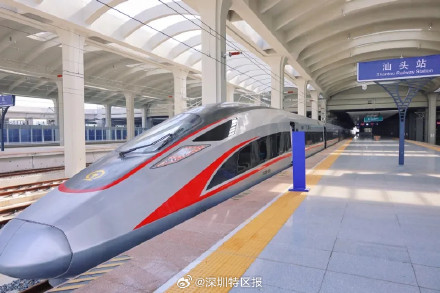 1小时39分可达！深圳至汕头开行直达高铁