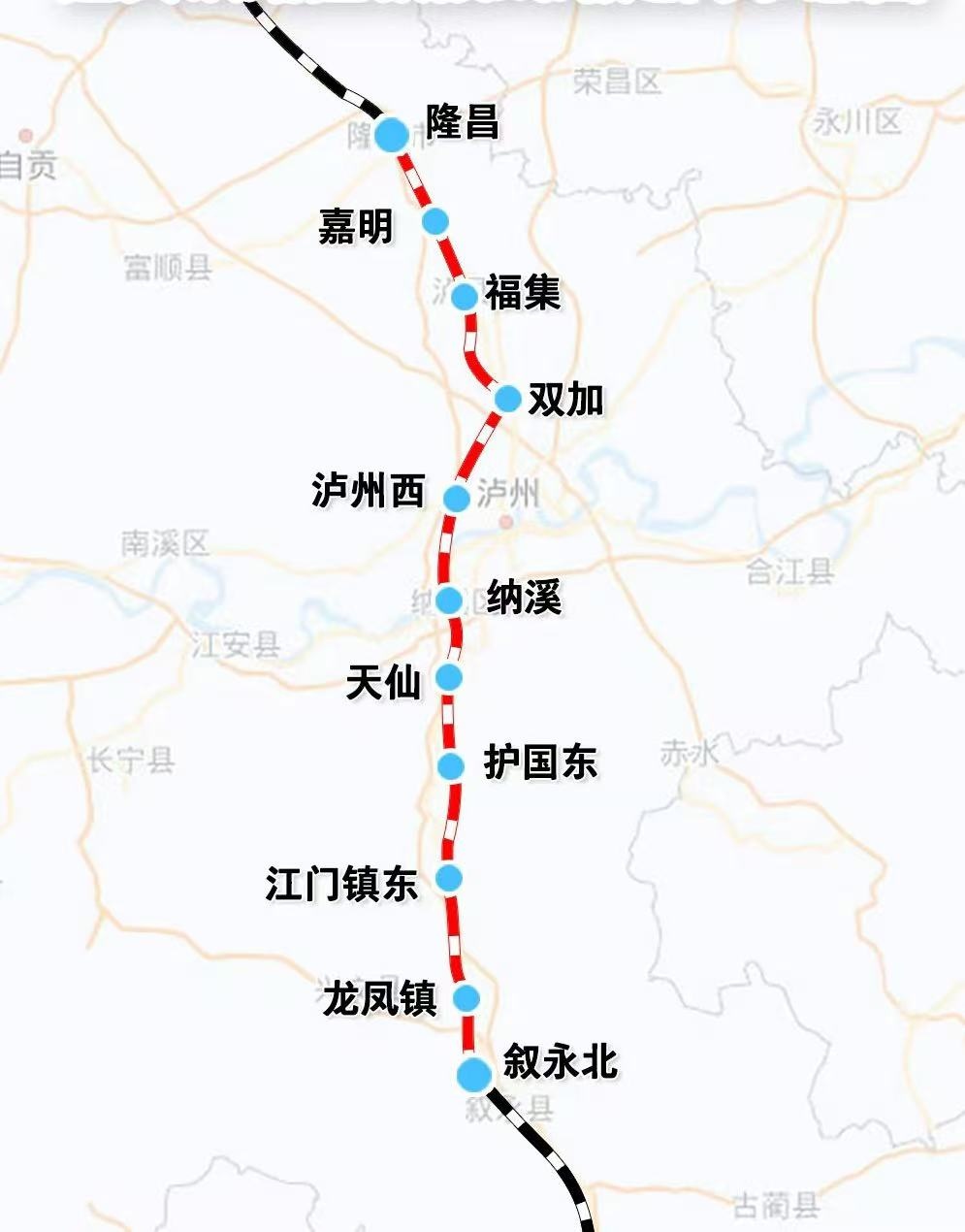 即将开通运营！隆泸叙铁路全线建成