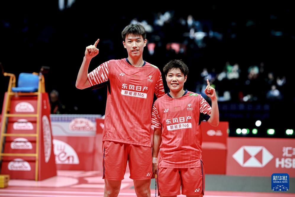 羽毛球世巡赛总决赛：冯彦哲/黄东萍夺得混双冠军