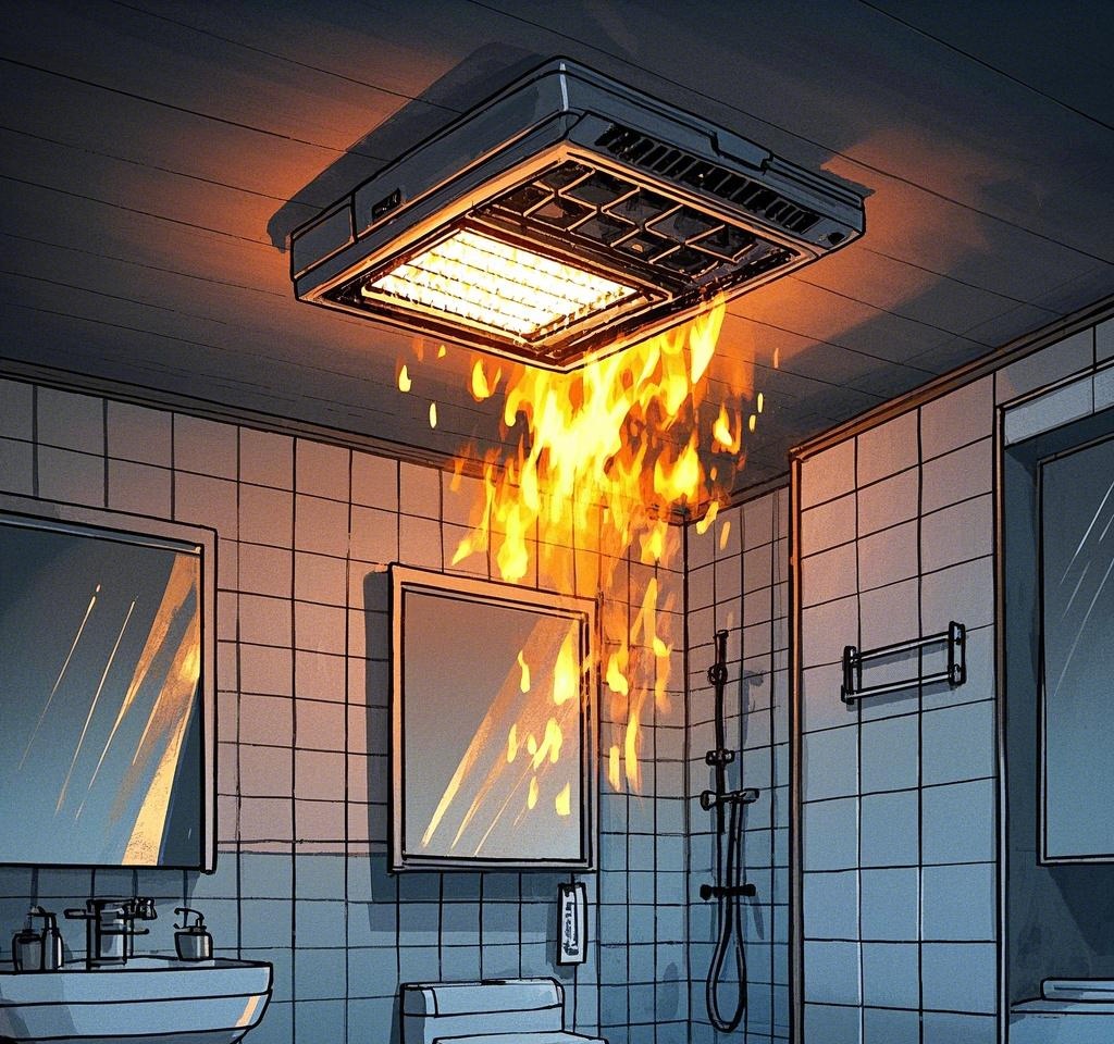 浴霸起火用水灭？这类“邪修”救法可不靠谱