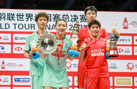 杭州总决赛国羽一冠四亚