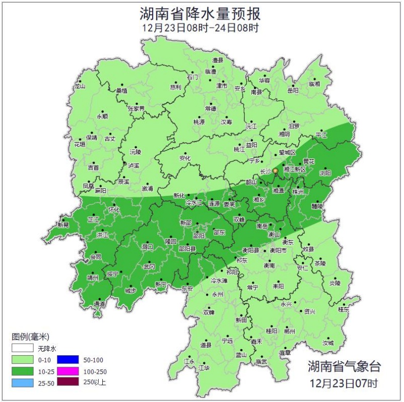 低至0℃！局地雨夹雪或雪！湘西公安提醒！