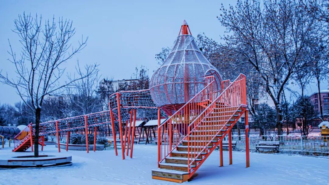 北京下雪了！冬日氛围感拉满~