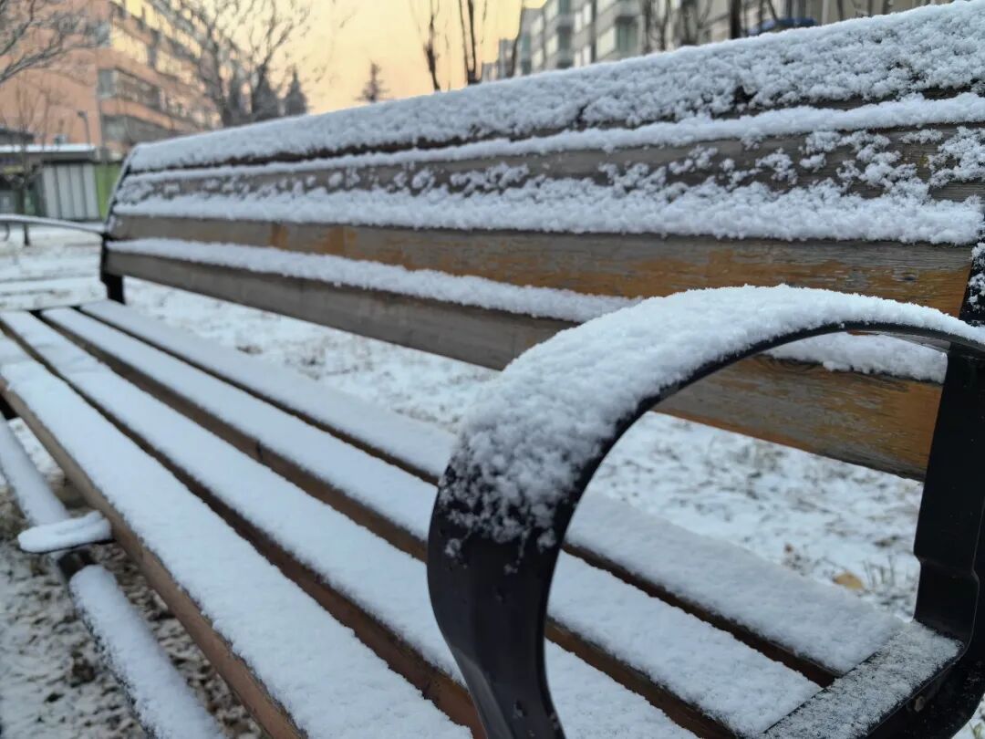 北京下雪了！冬日氛围感拉满~
