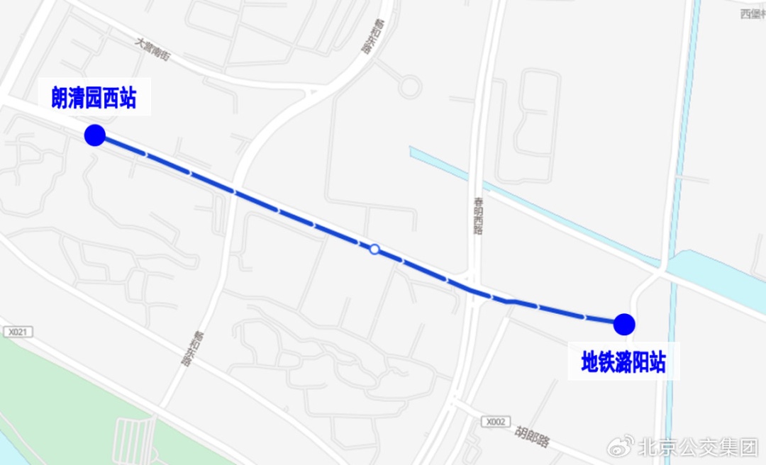 配合地铁新线开通，北京3条公交线路有变