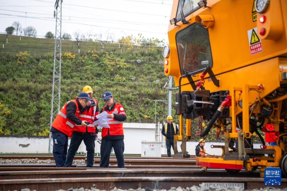 成渝中线高铁引入重庆北站工程稳步推进